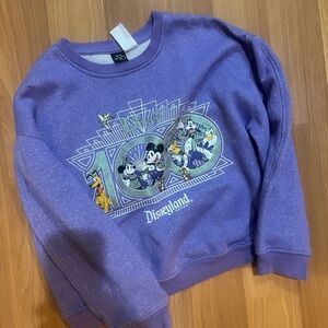 Disneyland 100 sweatshirt euc. Size 13.